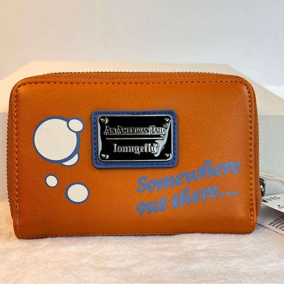 Loungfly An American Tail Vegan Zip Around Wallet - Picture 2 of 5